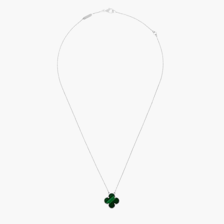 Collana Fiore con Bordo Argento | Altivaro