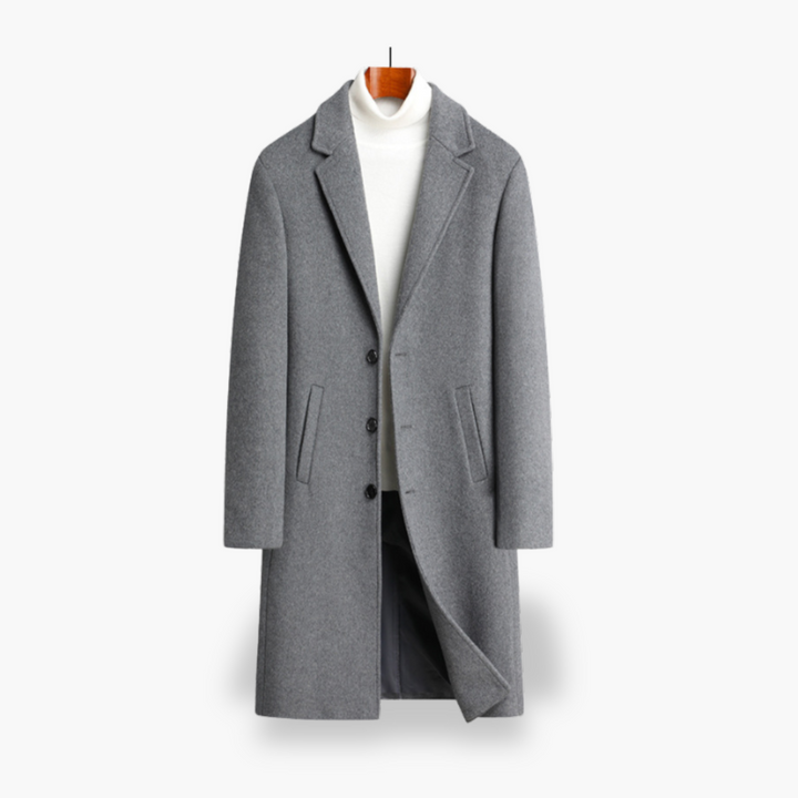 Cappotto Uomo Lana Classico Elegante Lungo | Altivaro