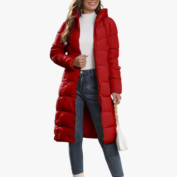 Piumino Lungo con Cappuccio Donna Invernale | Altivaro