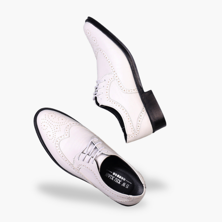 Scarpe Eleganti Uomo in Pelle con Dettagli Brogue | Altivaro