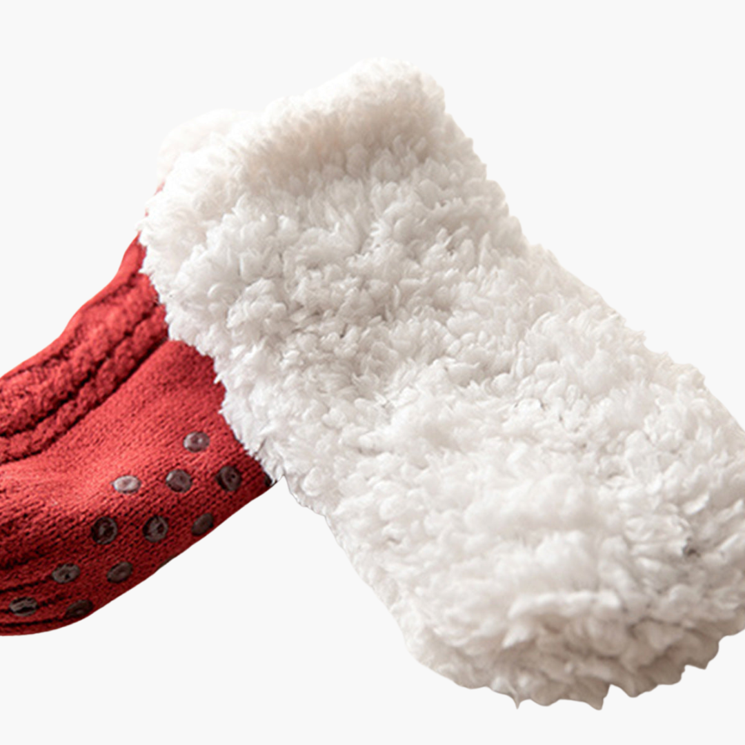 Winter Non-Slip Plush Knit Socks | Altivaro