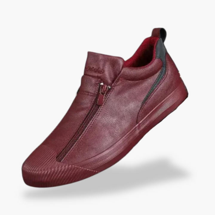 Scarpe Ortopediche da Uomo con Zip in Pelle | Altivaro