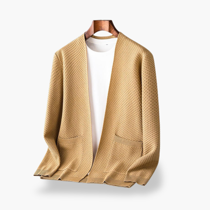 Men's Knit Cardigan with Pockets | Altivaro