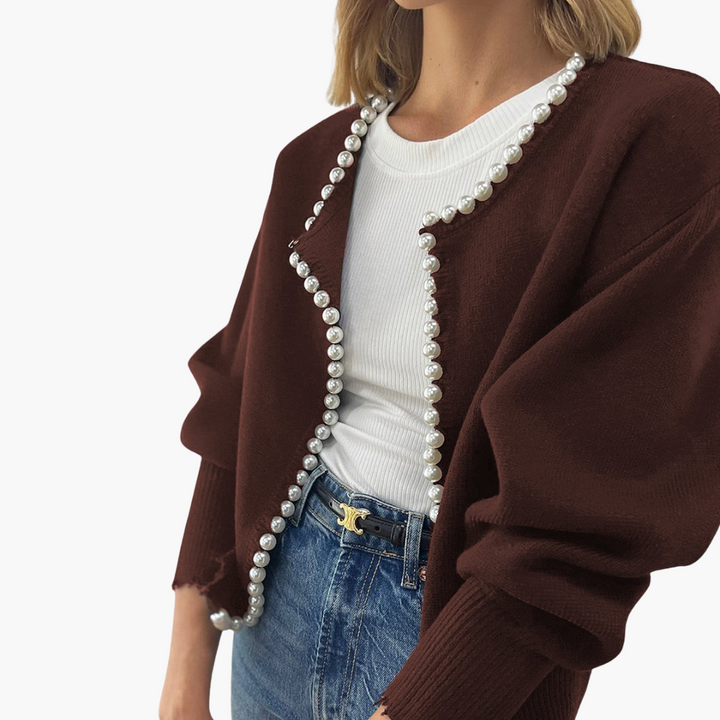 Elegant Pearl Women's Cardigan | Altivaro