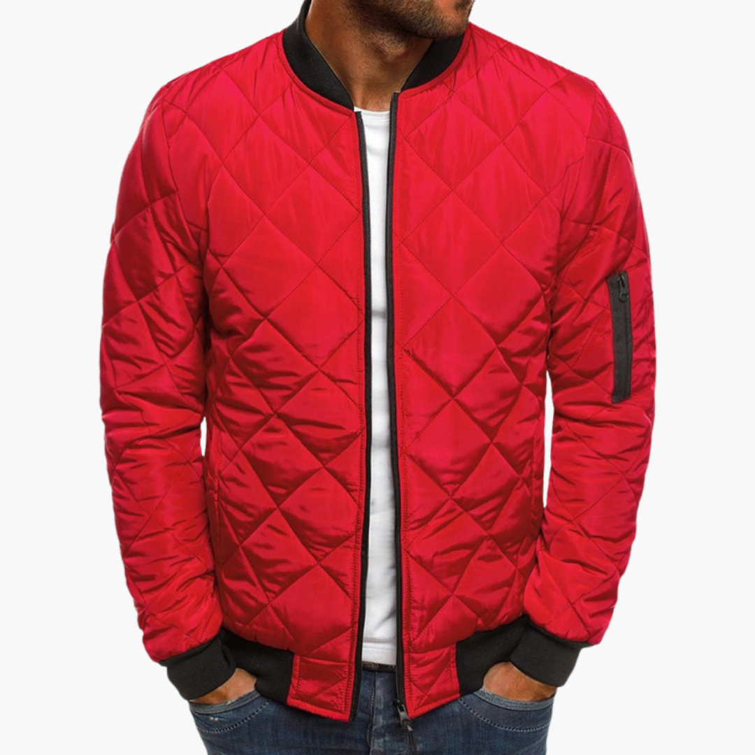 Invernale Uomo Giacca Bomber Trapuntata | Altivaro