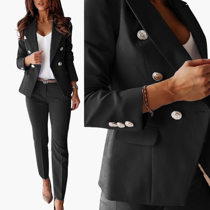 Tailleur Donna Giacca Doppiopetto e Pantaloni | Altivaro