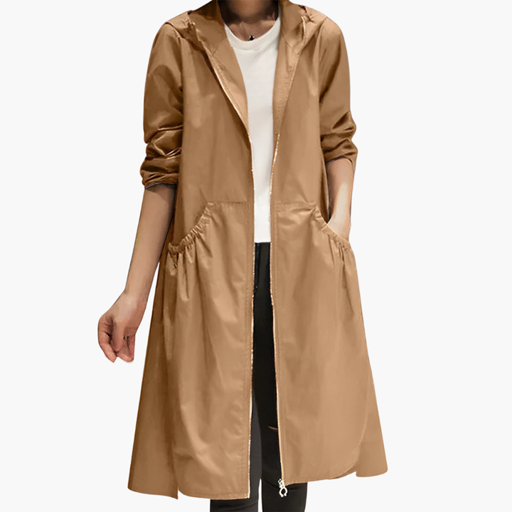 Giacca Leggera Donna con Cappuccio Antivento Primaverile | Altivaro