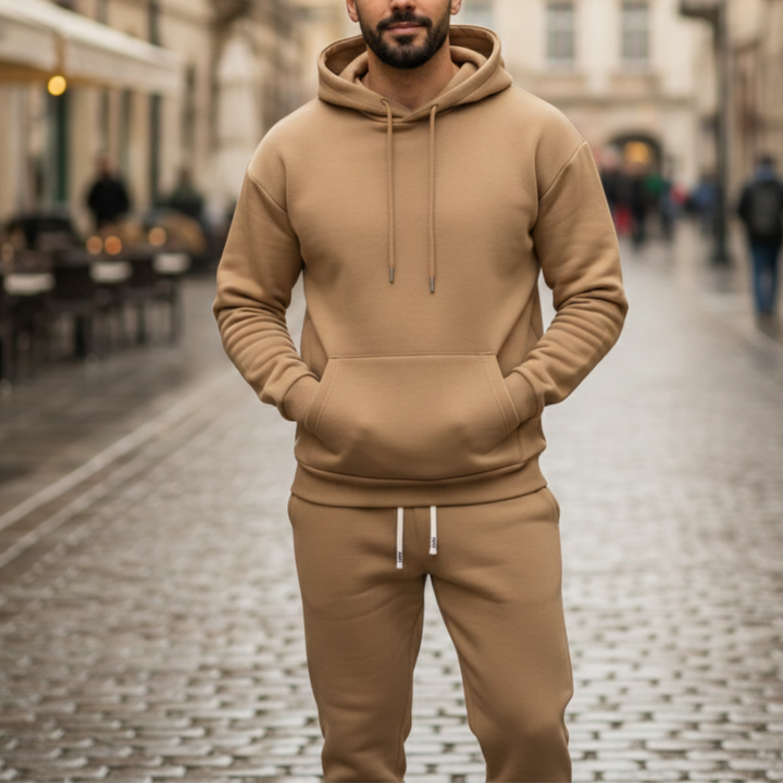 Altivaro Tuta felpata uomo in cotone | Altivaro