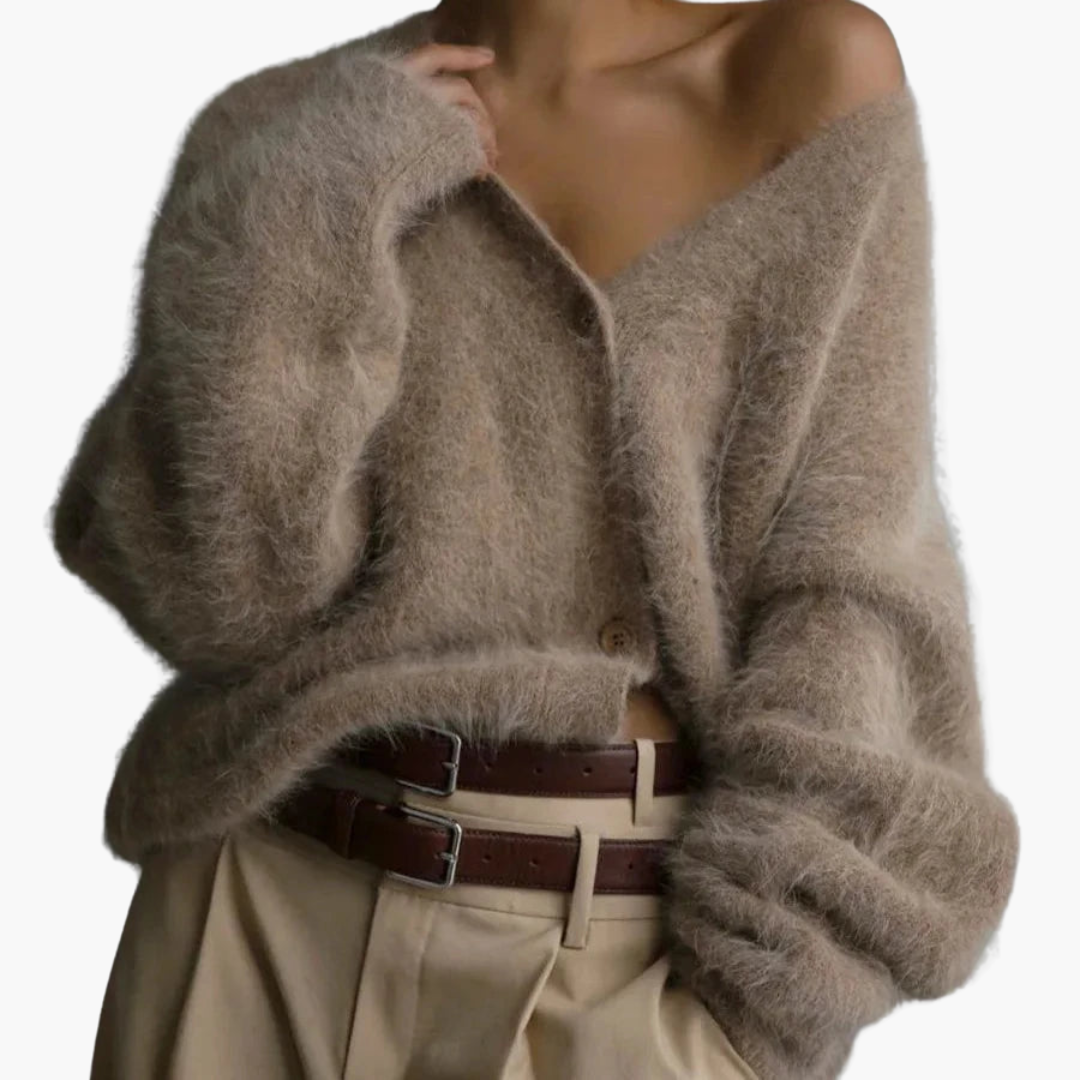 Cardigan Donna con Bottoni e Maniche Lunghe | Altivaro