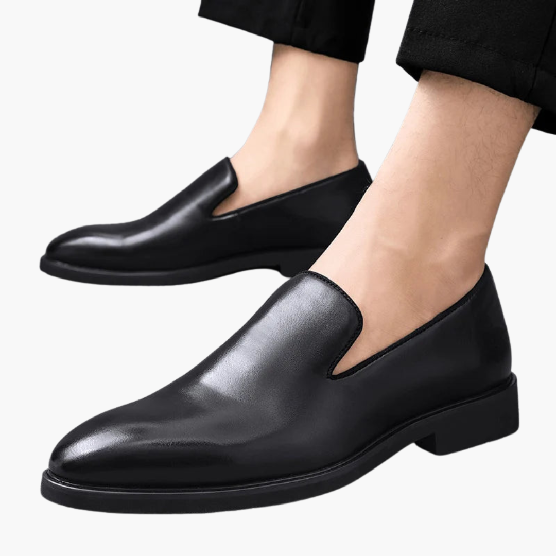 Scarpe Slip-On Ortopediche in Pelle Marrone e Nera per Uomo | Altivaro