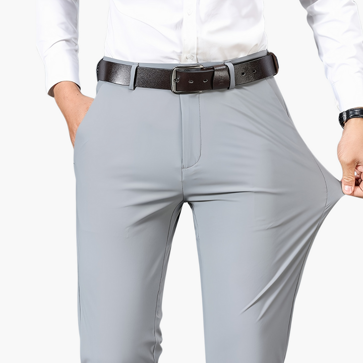 Pantaloni Uomo Eleganti in Tessuto Leggero | Altivaro