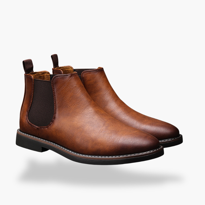 Stivaletti Ortopedico Uomo in Pelle Slip On | Altivaro