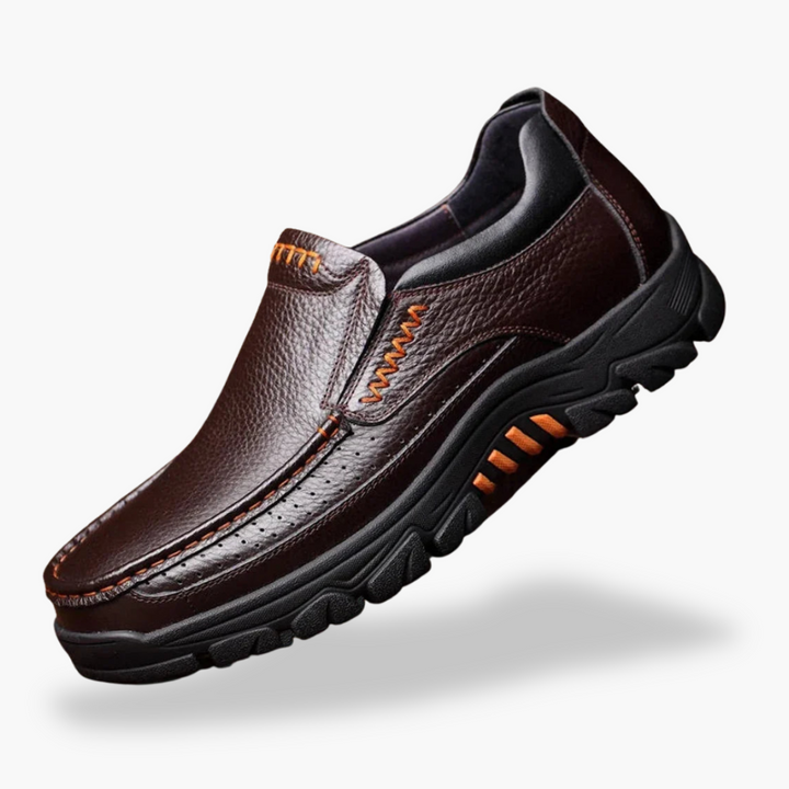 Scarpe Uomo Ortopediche Pelle Slip-On Casual | Altivaro