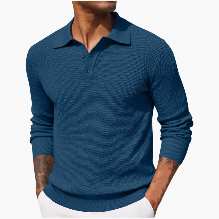Maglione Polo Uomo Maniche Lunghe | Altivaro