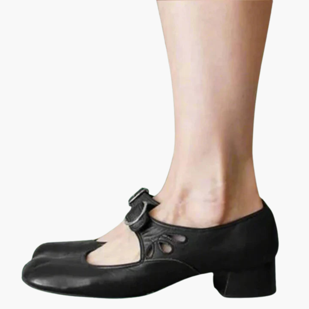 Scarpe Ortopediche Donna in Pelle con Cinturino | Altivaro