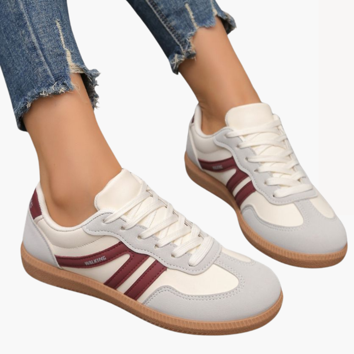 Sneakers Donna Animalier Lacci Retro Comfort Ortopediche | Altivaro-Altivaro