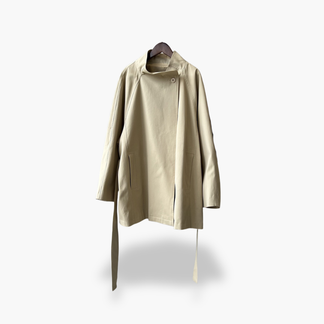 Lightweight Women's Coat with Belt | Altivaro