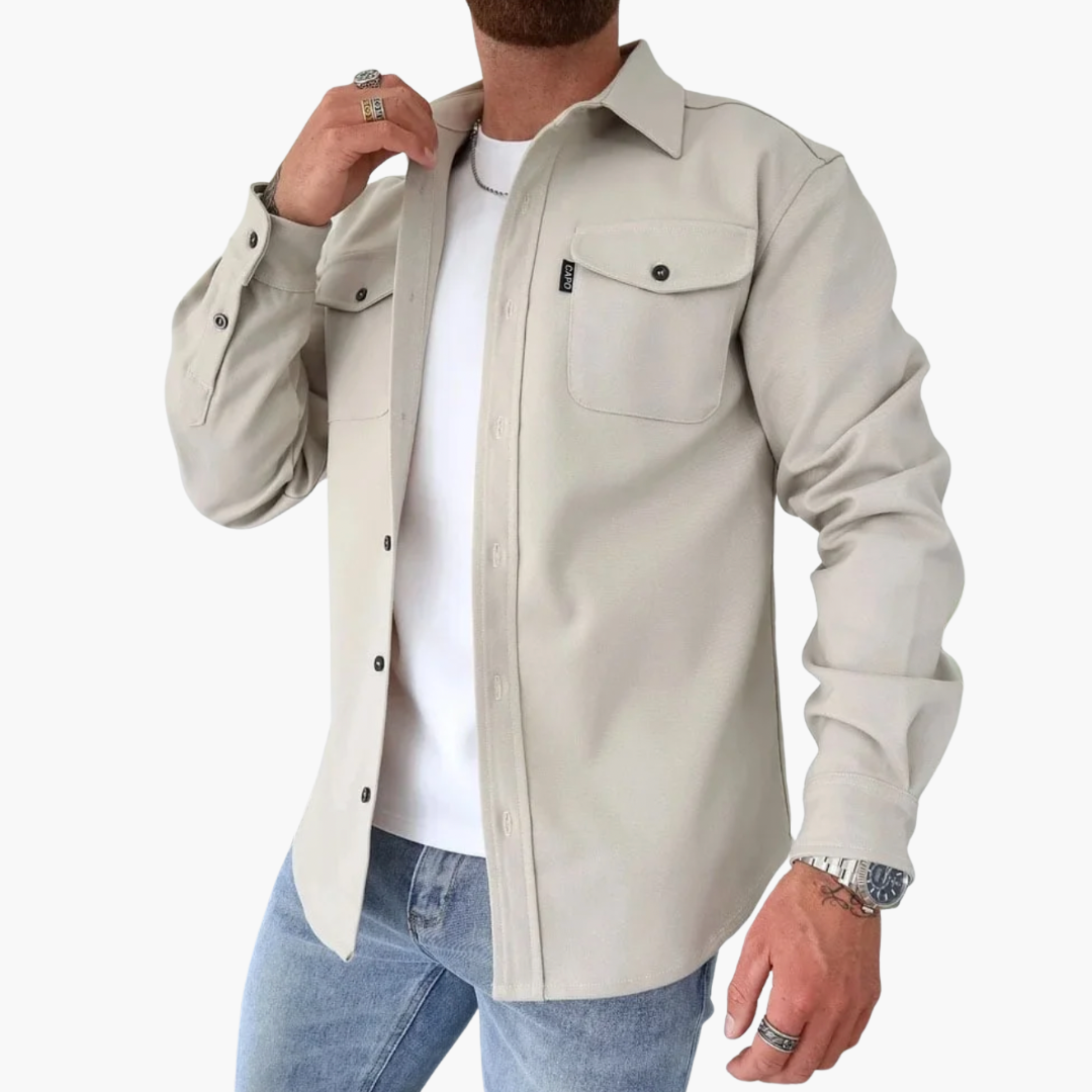 Long Sleeve Button-Down Shirt for Men | Altivaro