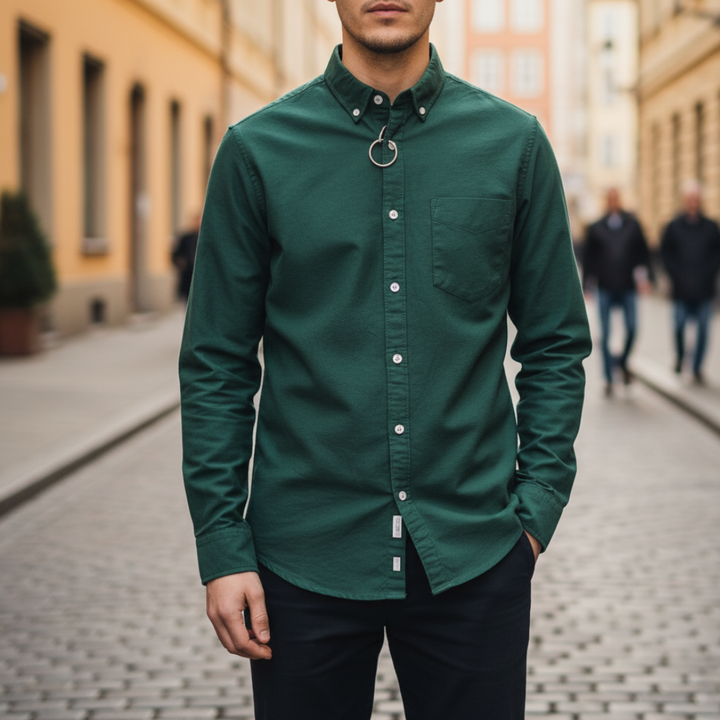 Camicia Uomo con Colletto Button-Down | Altivaro