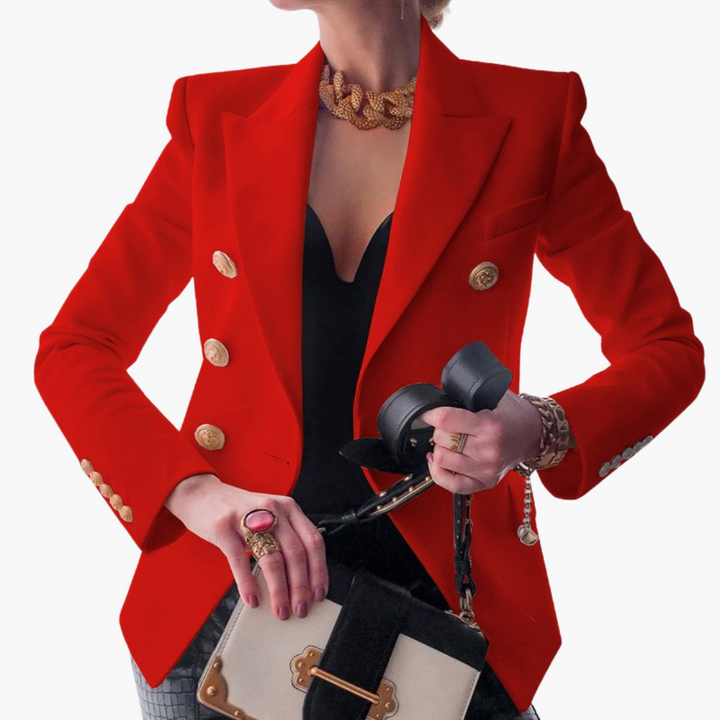 Blazer Donna Fluo con Bottoni Dorati | Altivaro