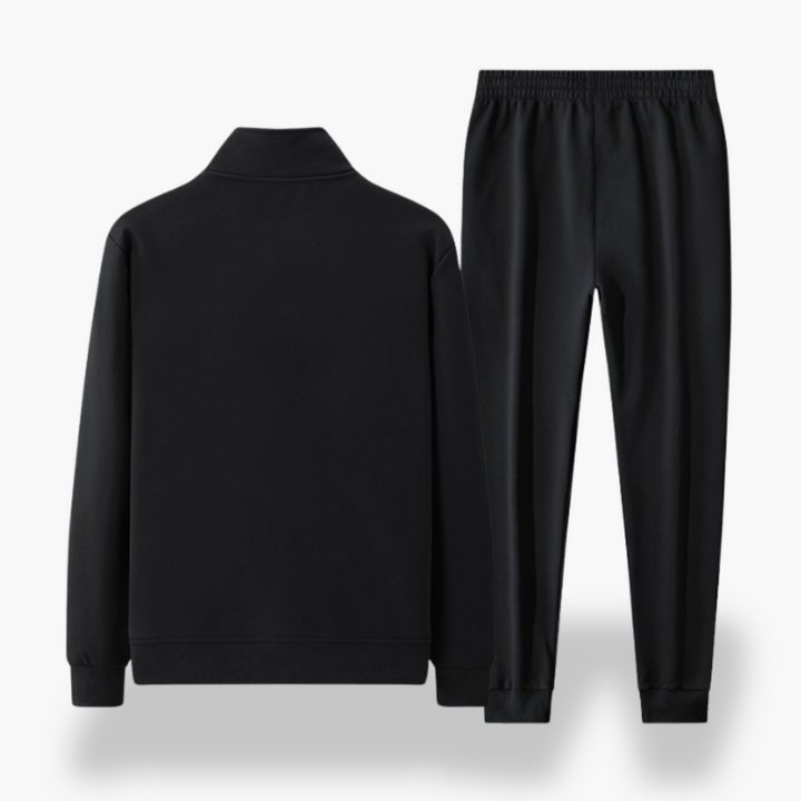 Uomo Tuta sportiva in cotone con zip | Altivaro