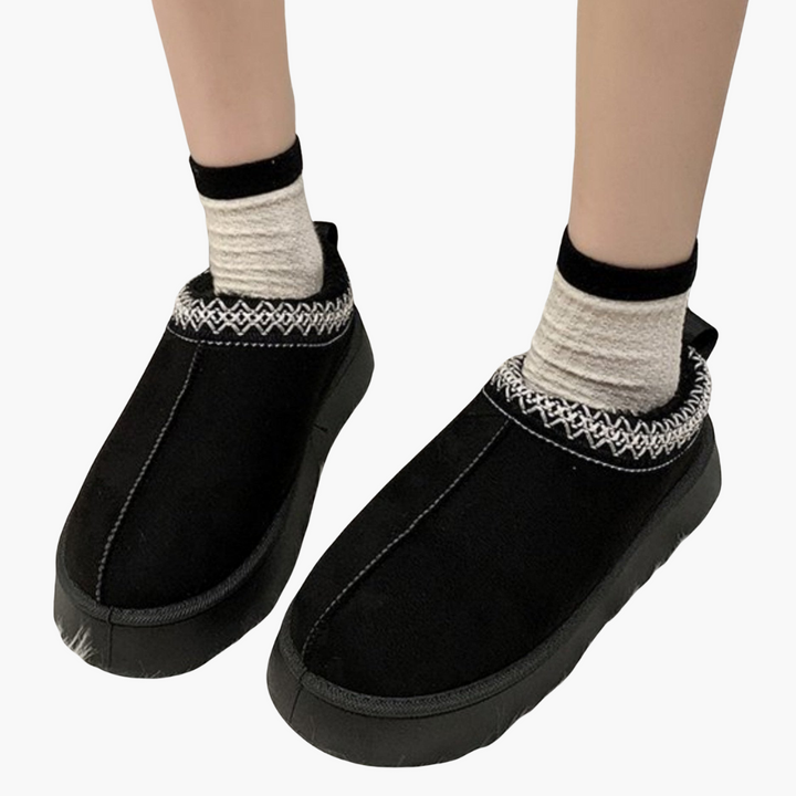 Pantofole Ortopediche Invernali in Suede per Donna | Altivaro