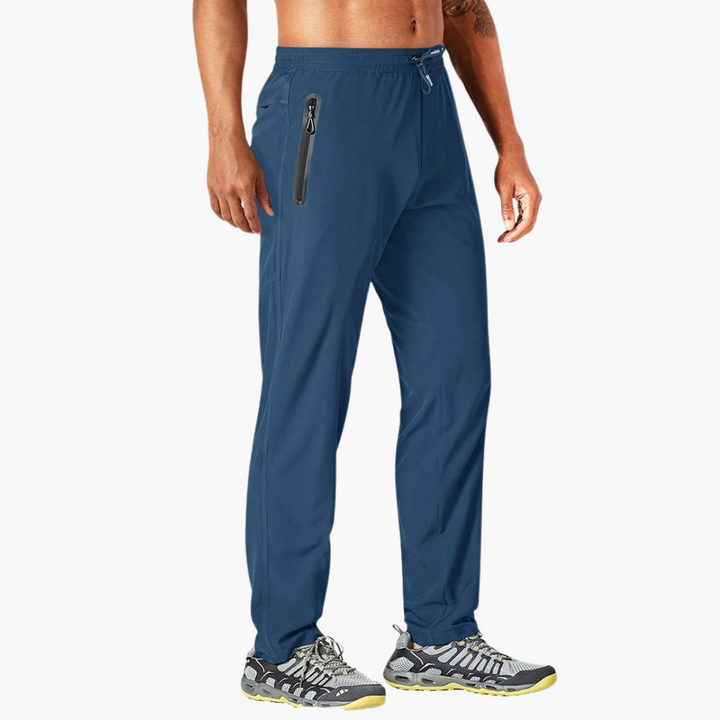 Lightweight men's pants with zipper | Altivaro