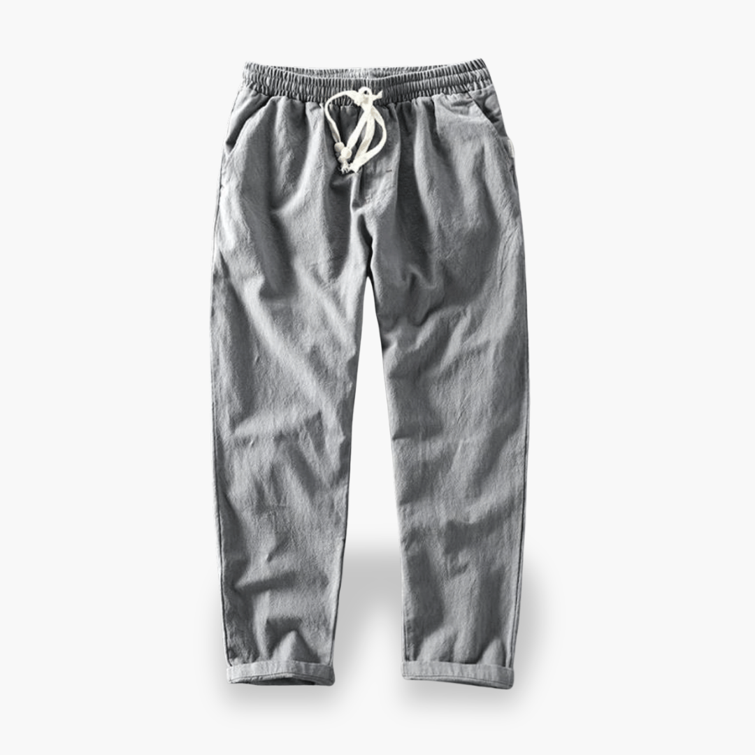 Pantaloni Uomo Comodi con Coulisse e Polsini | Altivaro