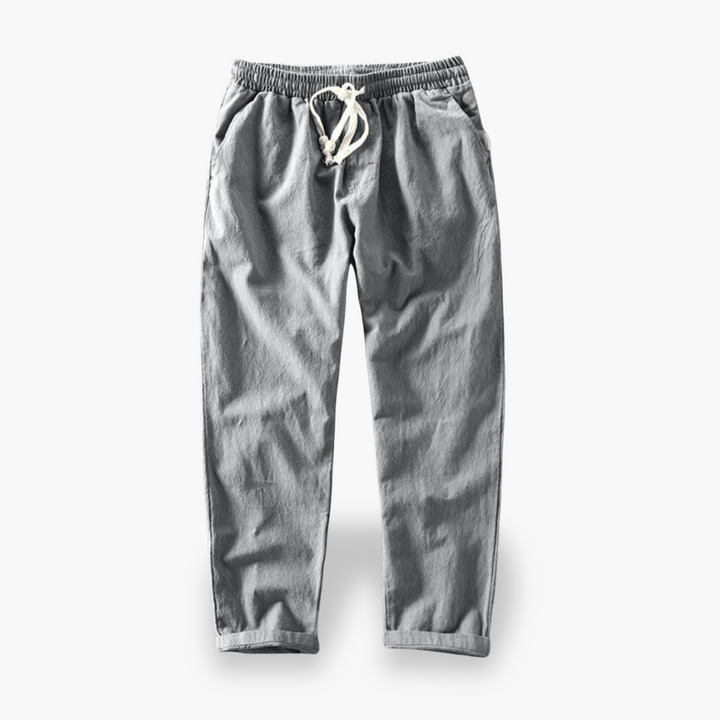Pantaloni Uomo Comodi con Coulisse e Polsini | Altivaro