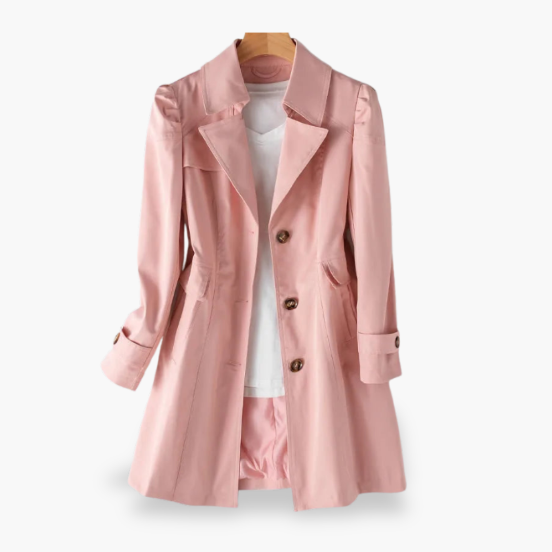 Trench Coat Donna con Bottoni Frontali | Altivaro