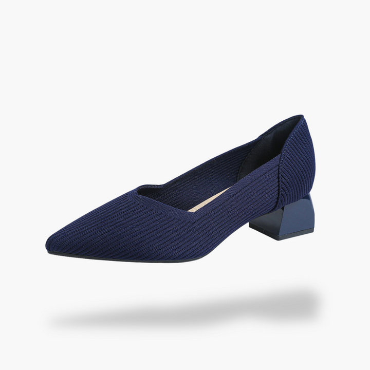 Orthopedic Heeled Shoes in Fabric for Women | Altivaro