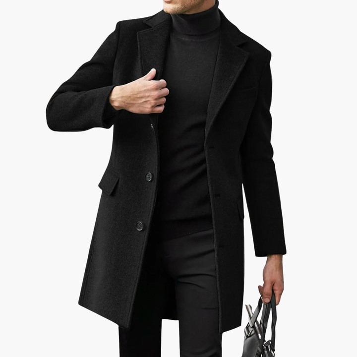 Cappotto Uomo in Lana con Bottoni | Altivaro