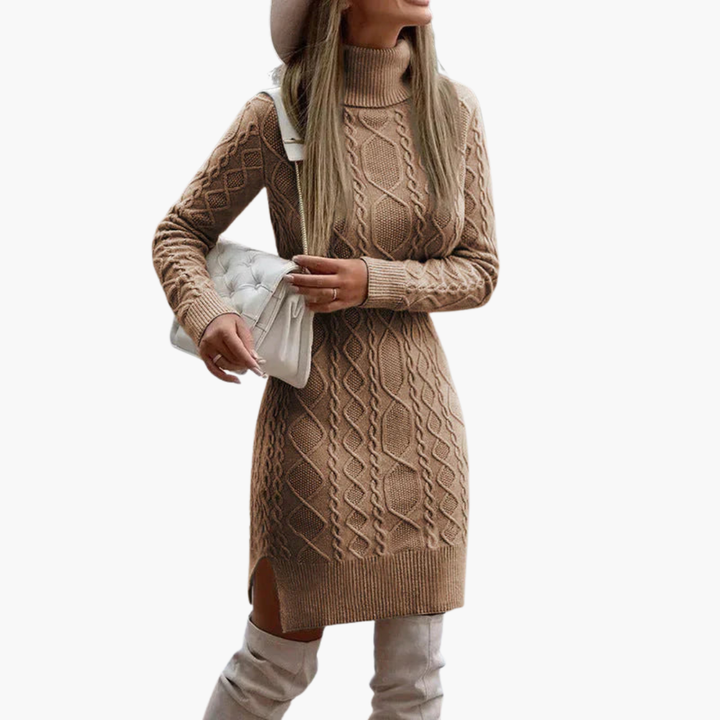 Abito Maglione a Treccia in Lana Donna | Altivaro