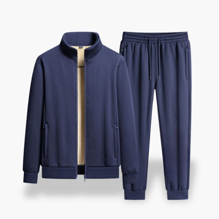 Tuta Uomo Cotone con Zip Felpata | Altivaro