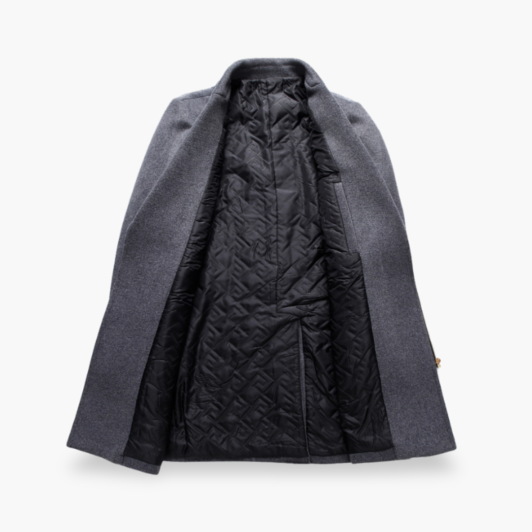 Cappotto Donna Lungo in Lana con Zip | Altivaro