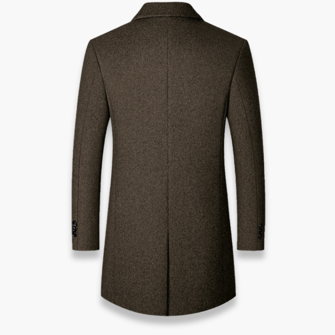 Altivaro | Cappotto Uomo - Misto Lana Giacca Slim Fit - Per Primavera e Inverno