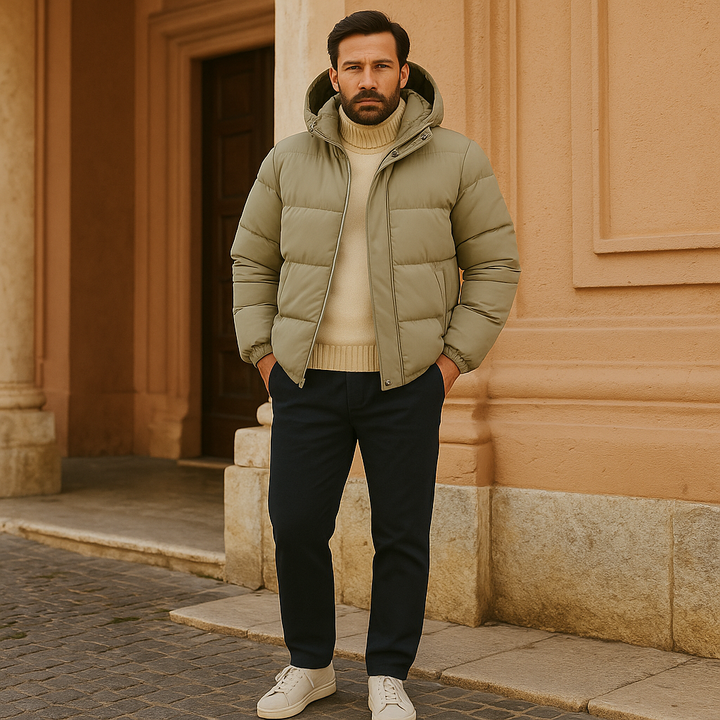 Piumino Invernale Unisex con Cappuccio | Altivaro