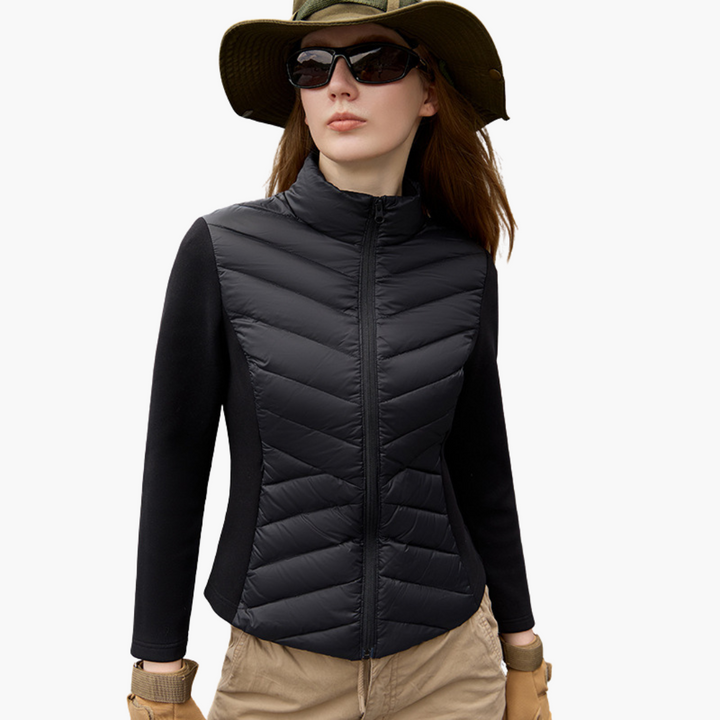 Giacca Donna Ibrida Softshell con Piumino Leggero Outdoor | Altivaro