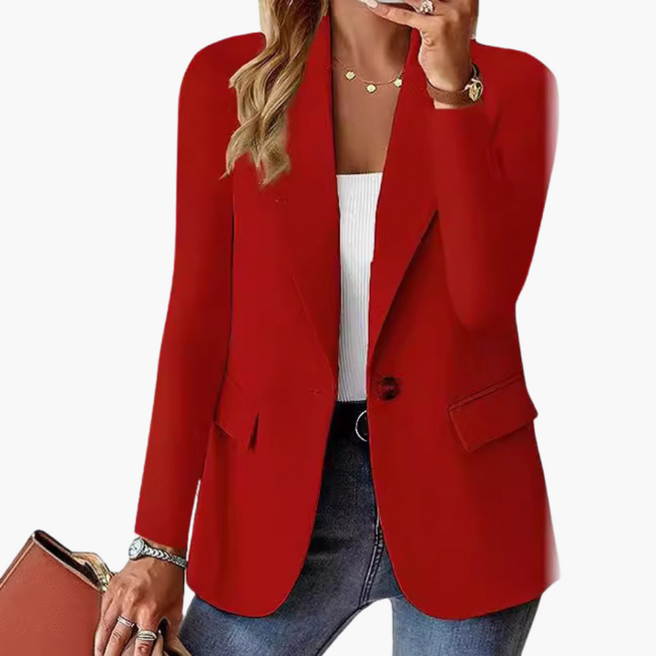 Blazer Donna Elegante Manica Lunga Casual Ufficio | Altivaro-Altivaro