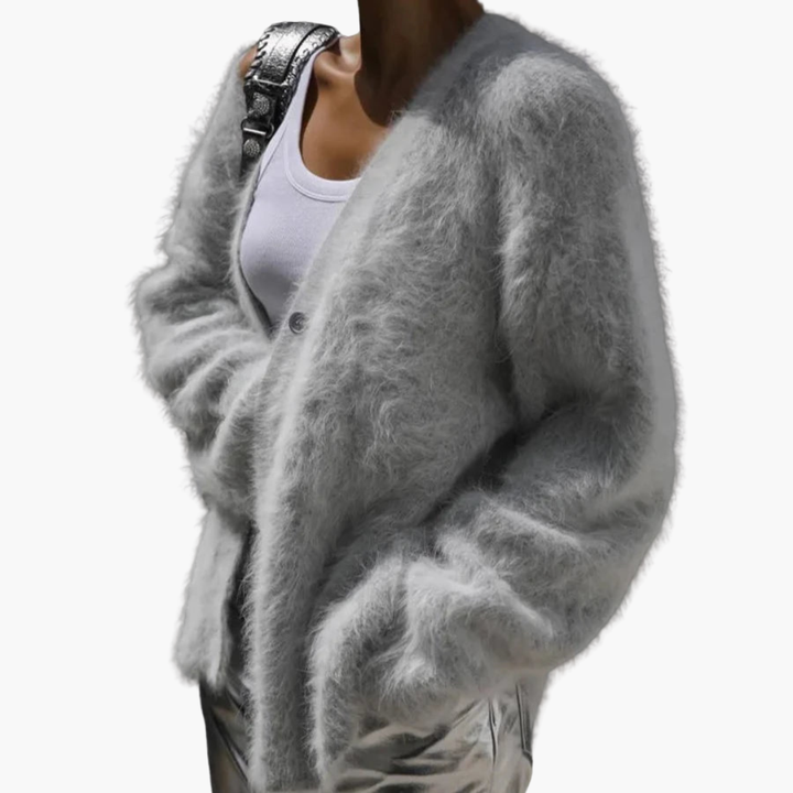 Cardigan Donna con Bottoni e Maniche Lunghe | Altivaro