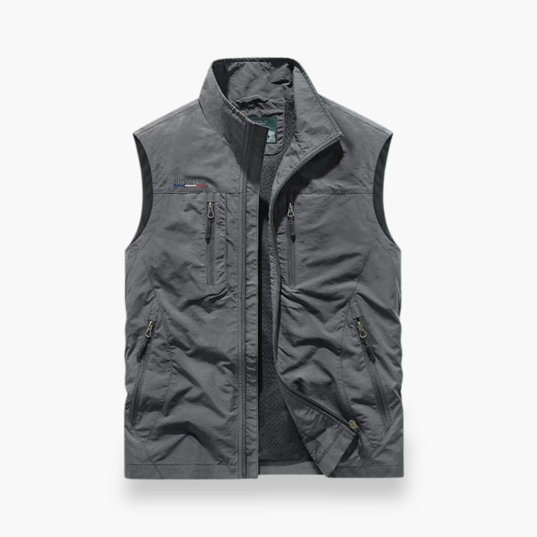 Gilet Uomo Outdoor Tessuto Traspirante | Altivaro