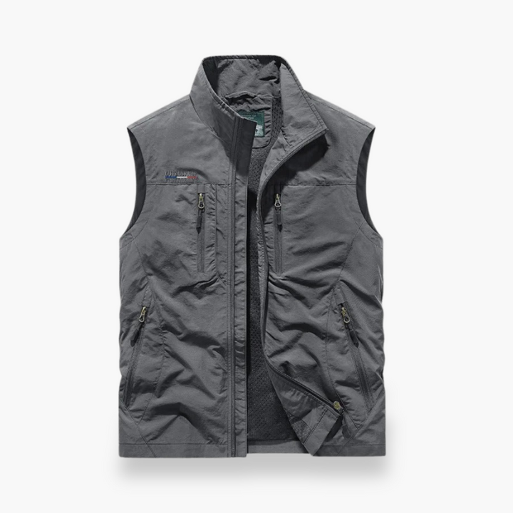 Gilet Uomo Outdoor Tessuto Traspirante | Altivaro