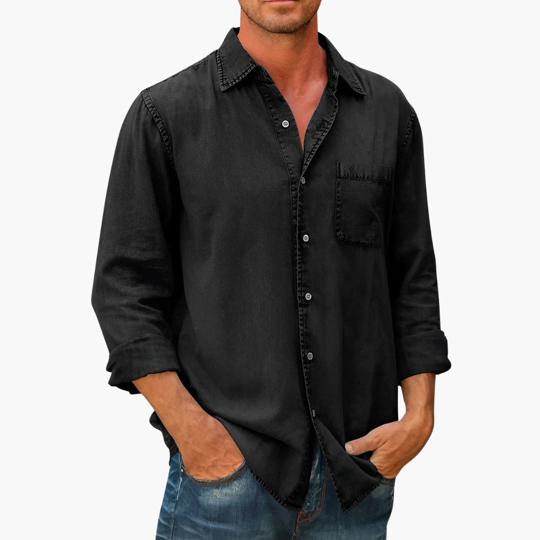 Men's Suede Shirt | Altivaro