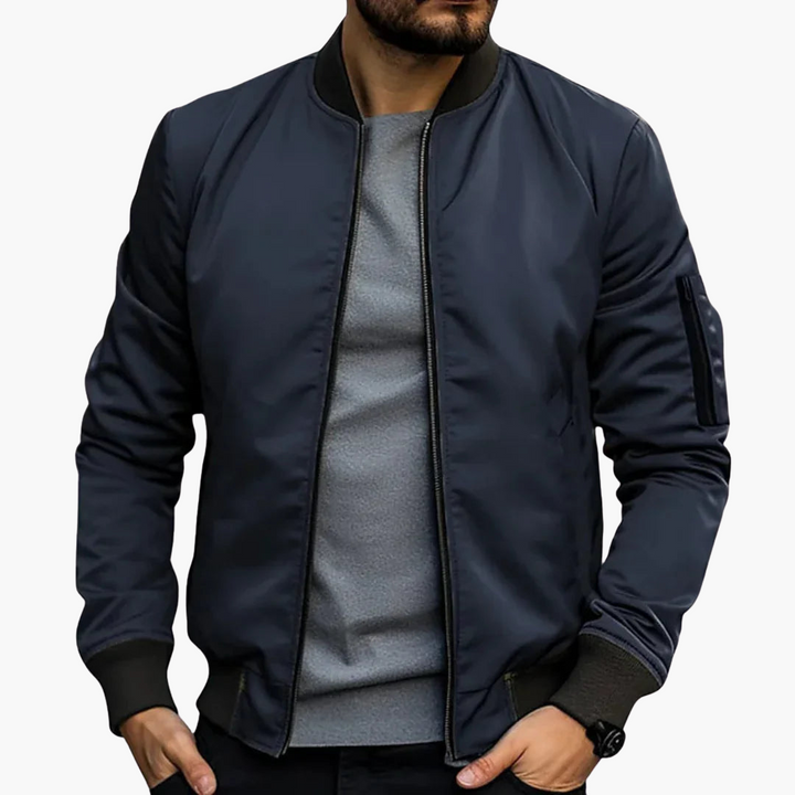 Giacca Bomber Uomo con Zip | Altivaro