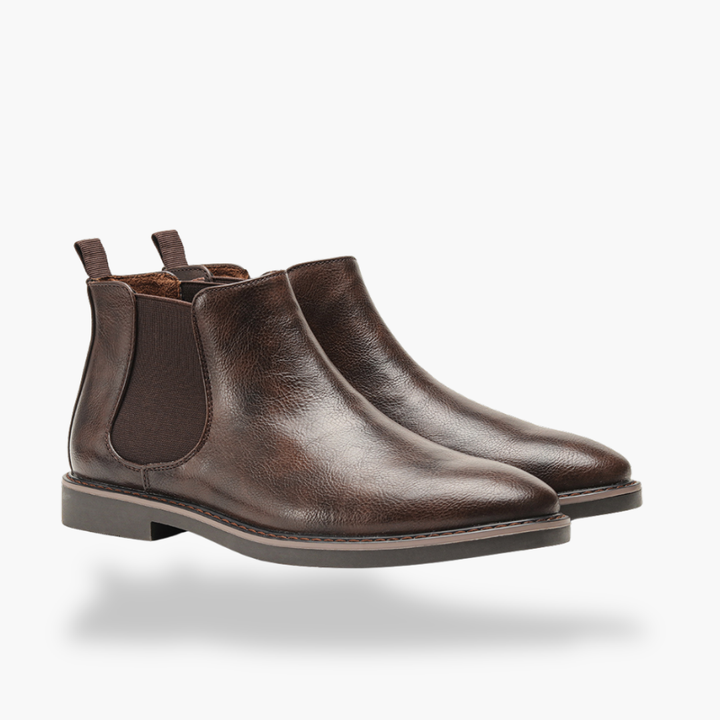 Stivaletti Ortopedico Uomo in Pelle Slip On | Altivaro