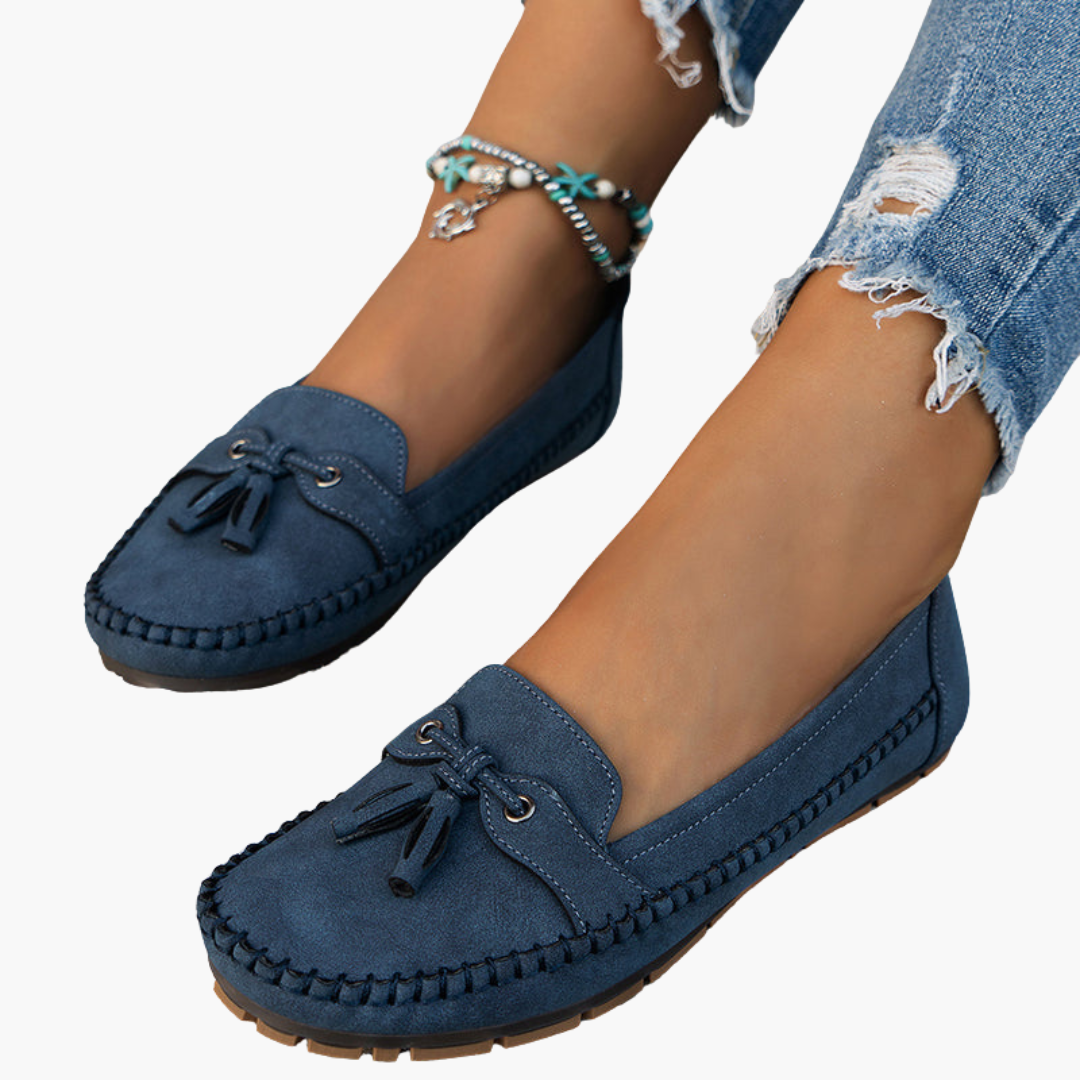 Orthopedic Suede Loafers for Women | Altivaro