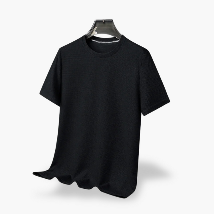 T-Shirt Uomo Waffle in Cotone | Altivaro