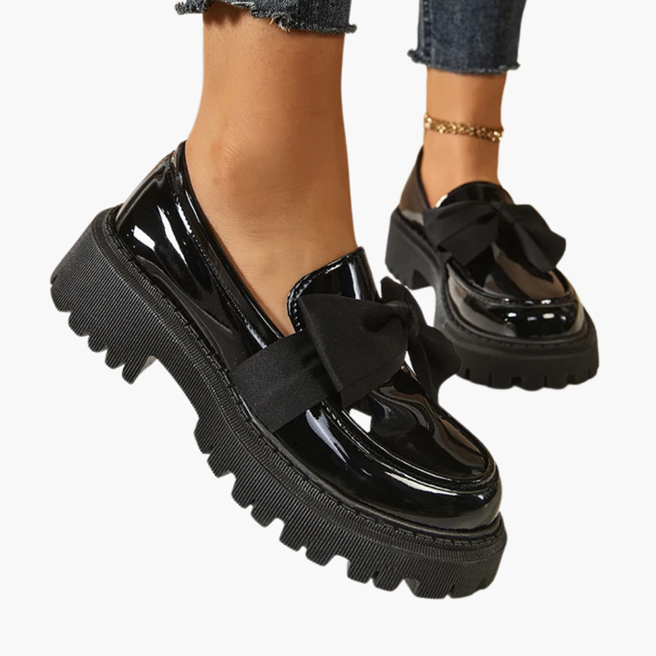 Women's Orthopedic Moccasins with Bow | Altivaro