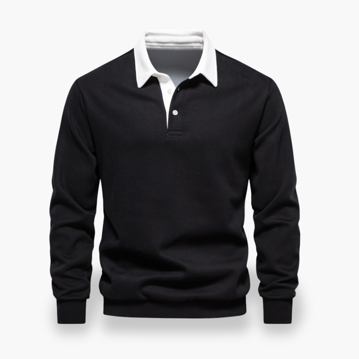 Men's Long Sleeve Polo Shirt | Altivaro