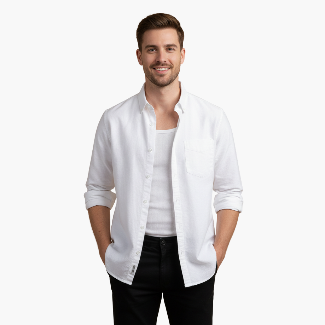 Camicia Uomo Casual Elegante a Maniche Lunghe | Altivaro